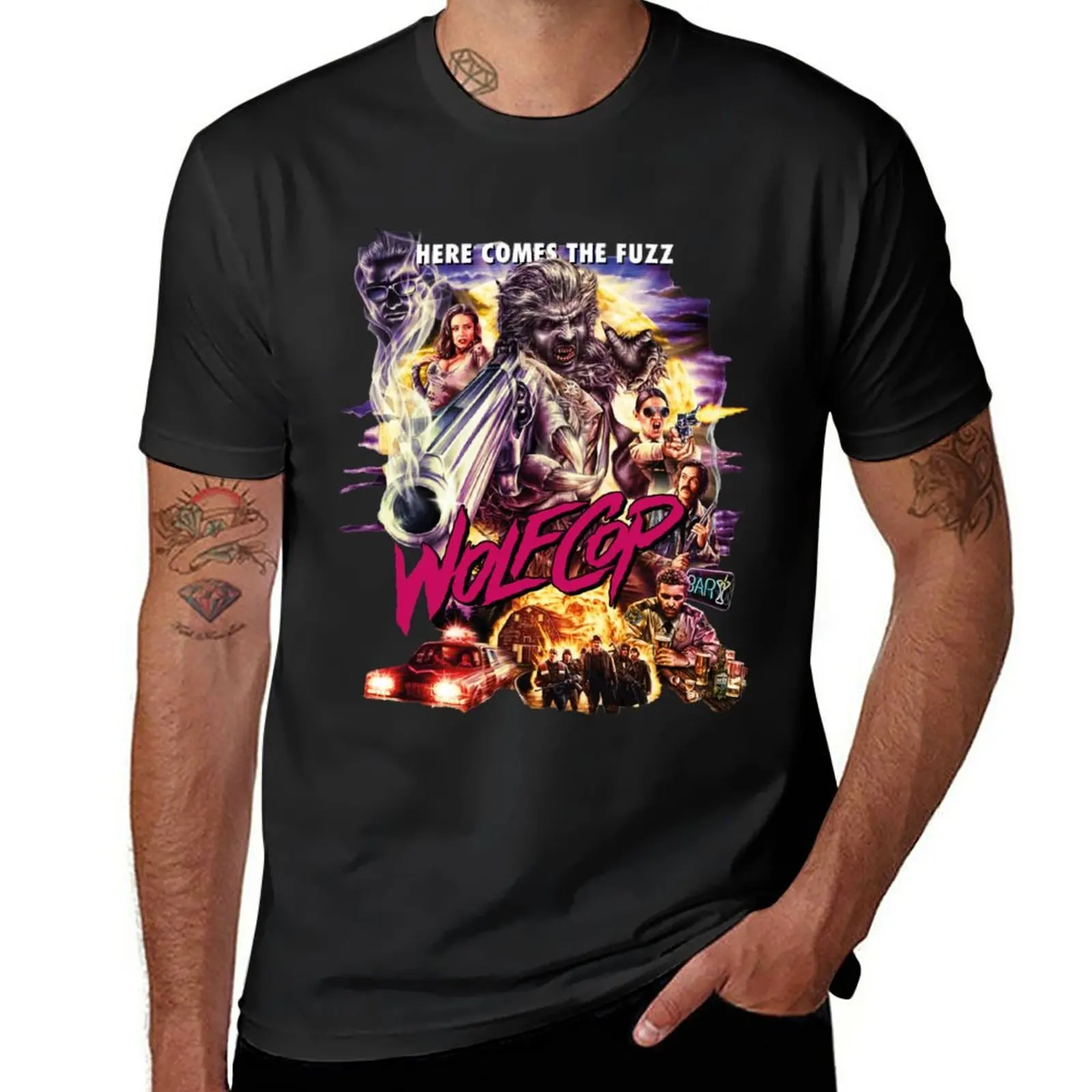 Wolfcop-Here comes the fuzz T-Shirt Aesthetic clothing kawaii clothes sublime funnys men clothings
Wolfcop-Here comes the fuzz T-Shirt Aesthetic clothing kawaii clothes sublime funnys men clothings