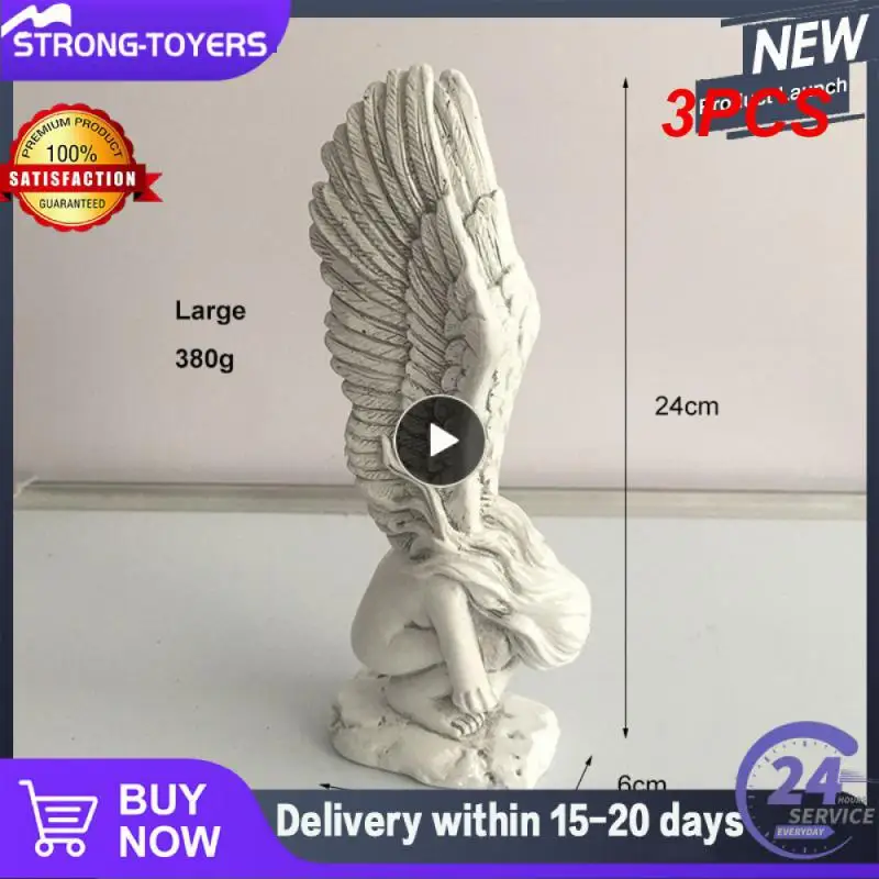 3PCS Angel Memorial and Redemption Statue Resin Crafts Decoration Garden Accessories Outdoor
3PCS Angel Memorial and Redemption Statue Resin Crafts Decoration Garden Accessories Outdoor