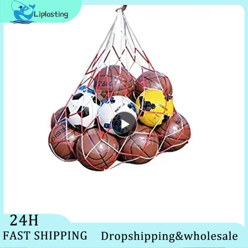 

Balls Carry Net Bag Outdoor Sporting Soccer Net Portable Sports Equipment Basketball Volleyball Ball Net Bag