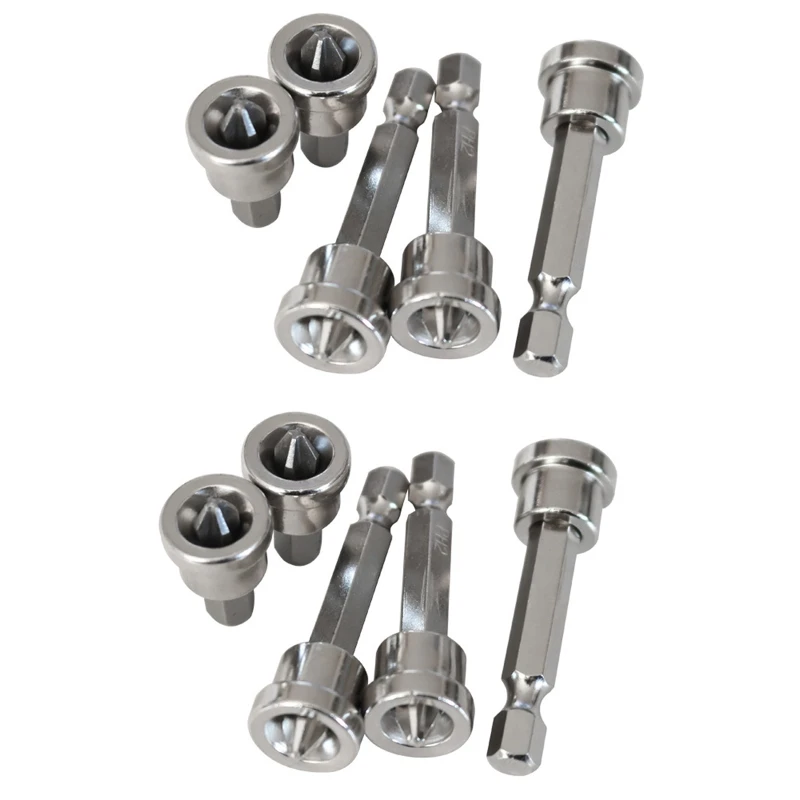 5pcs Magnetic Positioning Screwdriver Bits Set 1/4 inch Hex Shank for Head Woodworking Screw Positioning Bit Batch for
5pcs Magnetic Positioning Screwdriver Bits Set 1/4 inch Hex Shank for Head Woodworking Screw Positioning Bit Batch for