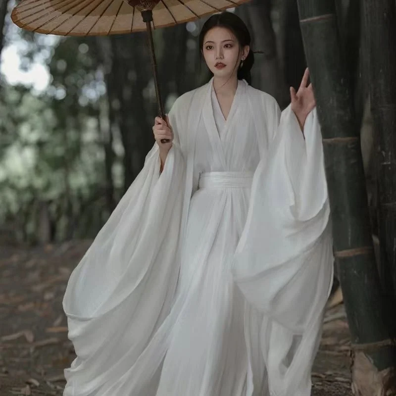 Новинка 2023, Женская крутая классическая белая неувядающая юбка Hanfu Jin в стиле Вей Цзинь с широким рукавом, супер неувядающая элегантная
Новинка 2023, Женская крутая классическая белая неувядающая юбка Hanfu Jin в стиле Вей Цзинь с широким рукавом, супер неувядающая элегантная