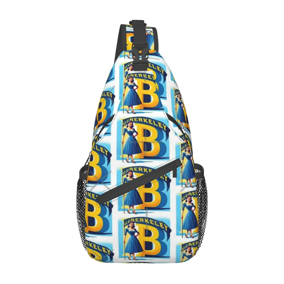 

UC Berkeley University Chest Bag Fashionable Portable School Nice gift Customizable