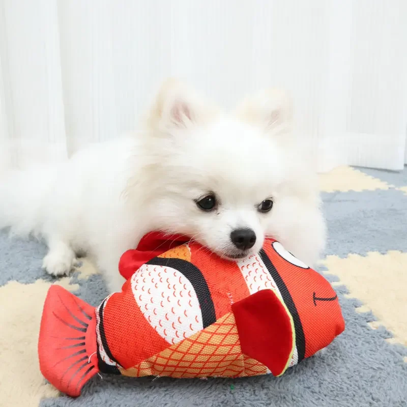 Плюшевая игрушка в виде кошки и рыбы, износостойкая Интерактивная жевательная игрушка для прорезывания зубов, аксессуары для домашних животных
Плюшевая игрушка в виде кошки и рыбы, износостойкая Интерактивная жевательная игрушка для прорезывания зубов, аксессуары для домашних животных