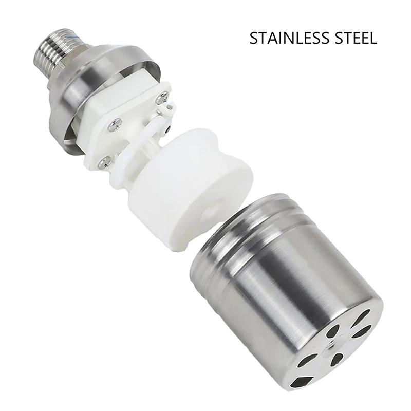 

304 Stainless Steel Float Valve Water Tank 1/2" 4/3" Water Tower Shutoff Valve Floating Ball Valve Automatic Water Level Control