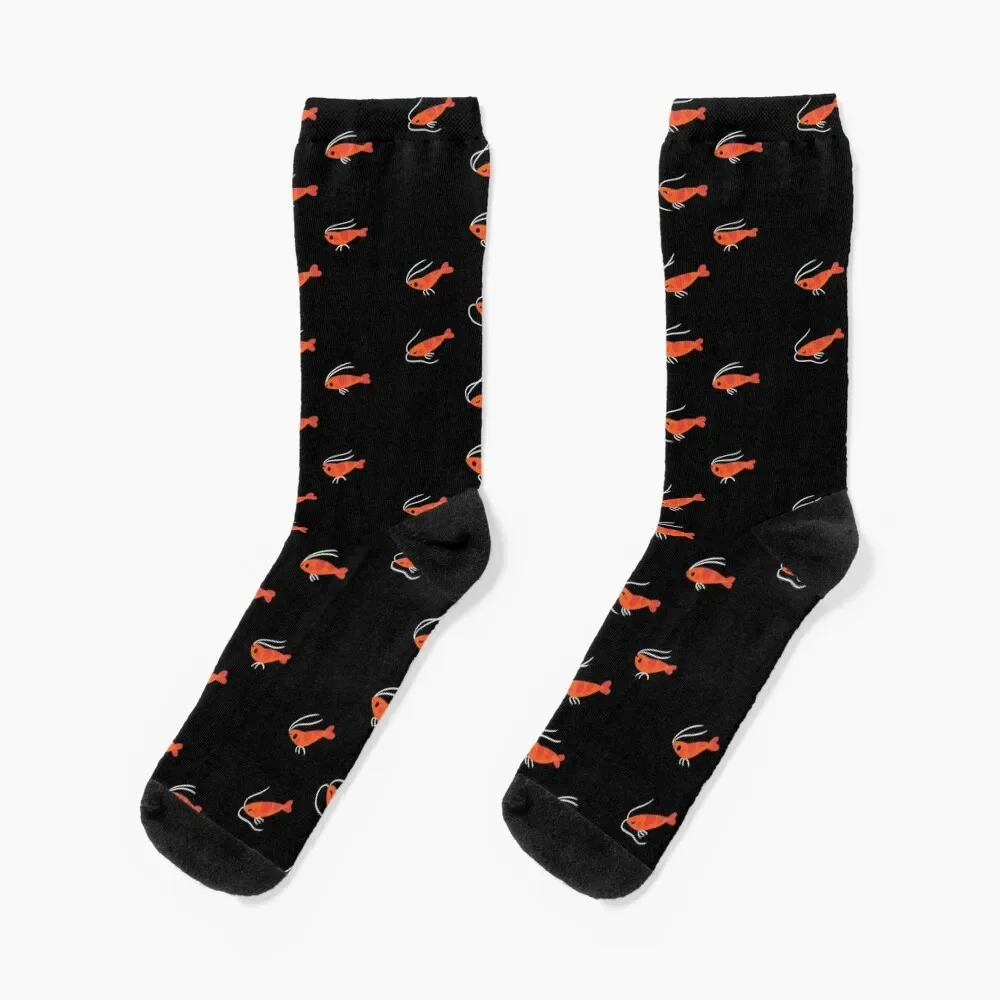 

Flying cherry shrimp Socks Children's warm winter professional running Socks For Men Women's
