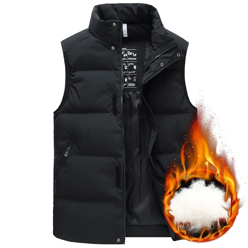 New Arrival Fashion Super Large Autumn Winter Men Vertical Collar Down Vest Thick Loose Casual Sleeveless Plus Size L-6XL7XL 8XL
New Arrival Fashion Super Large Autumn Winter Men Vertical Collar Down Vest Thick Loose Casual Sleeveless Plus Size L-6XL7XL 8XL