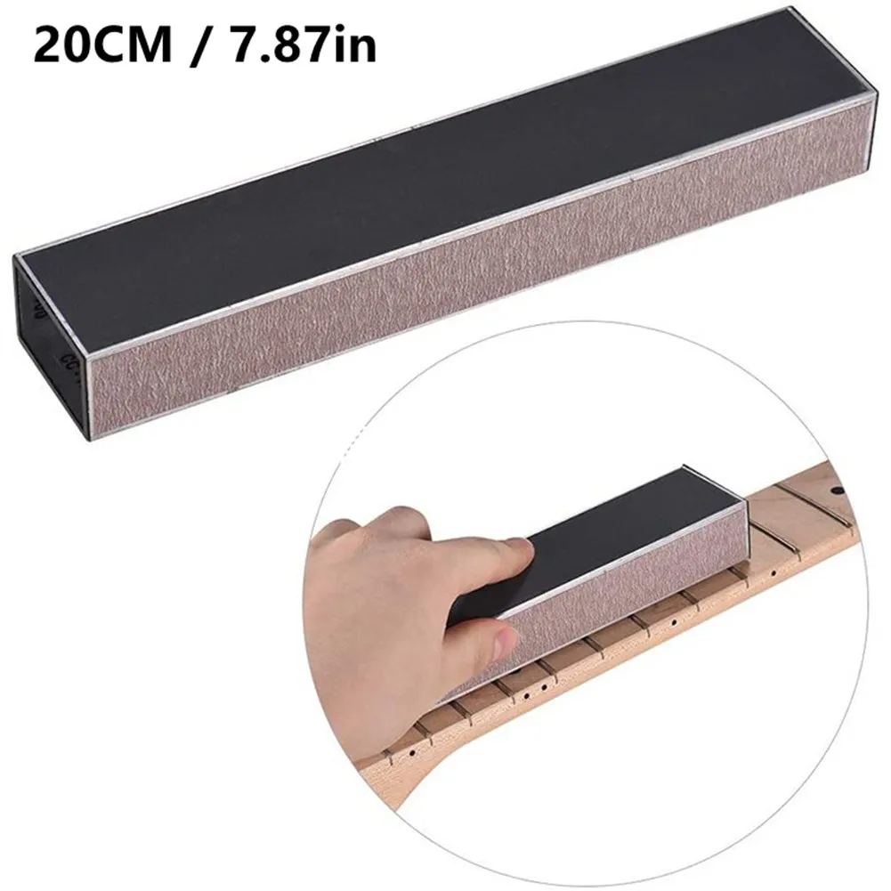 Luthier Fret Sanding Leveler Electric Guitar Fret Leveling Tool Aluminum Sandpaper Beam For Smooth And Even Fretwork Guitar Part
Luthier Fret Sanding Leveler Electric Guitar Fret Leveling Tool Aluminum Sandpaper Beam For Smooth And Even Fretwork Guitar Part