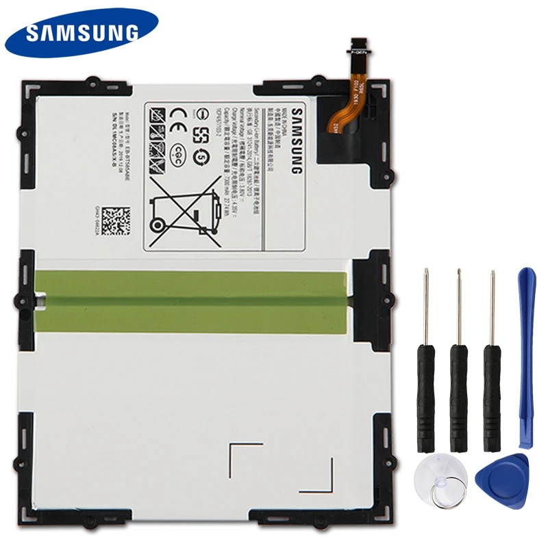 Оригинальный сменный аккумулятор для планшета Samsung Tab A EB-BT585ABE 10 1 BT580 2016 SM-T585C EB-BT585ABA