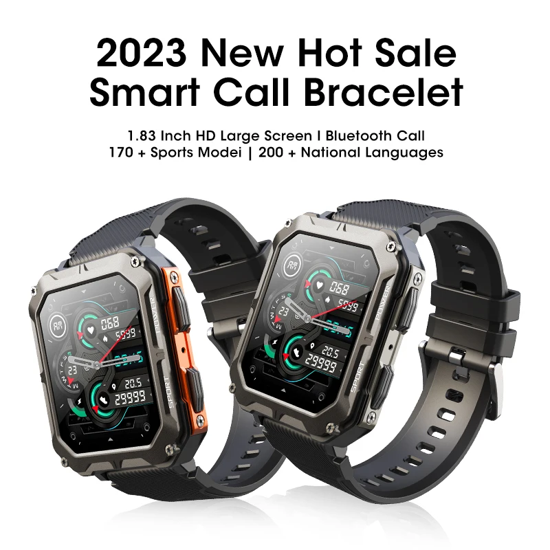 For Android IOS Universal 1.83 Inch Bluetooth Call Smartwatch Men Support 170 Sport 2023 New Women Rotary Keys Smart Watch +Box
For Android IOS Universal 1.83 Inch Bluetooth Call Smartwatch Men Support 170 Sport 2023 New Women Rotary Keys Smart Watch +Box