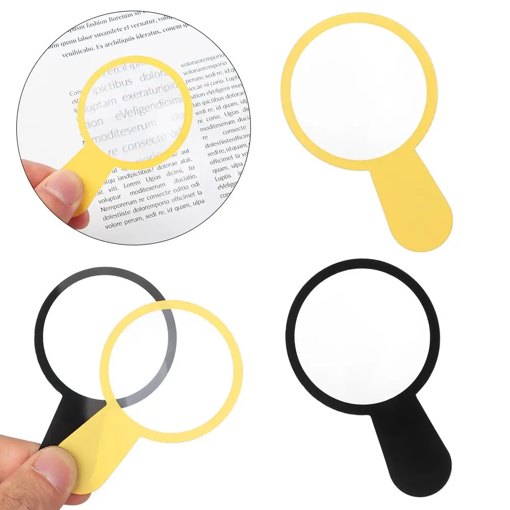 

5/10pcs Mini Pocket Insect viewer 45mm Reading Glass Lens 3X Magnifying Hand Held Magnifier Jewelry Loupe