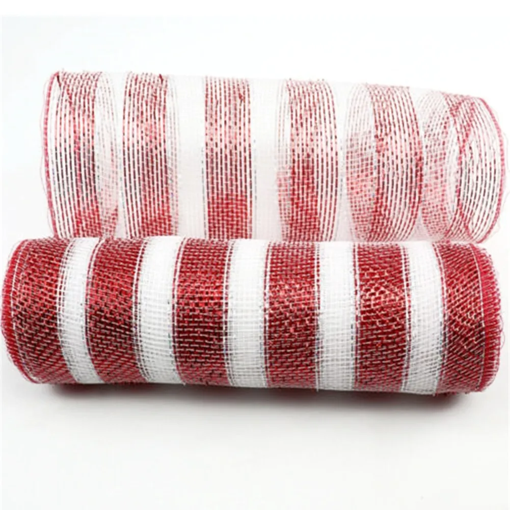 10Yards 26cm Red & White Candy Cane Decor Mesh Roll Christmas Wreath Tree StripesBirthday Wedding Party Decoration
10Yards 26cm Red & White Candy Cane Decor Mesh Roll Christmas Wreath Tree StripesBirthday Wedding Party Decoration