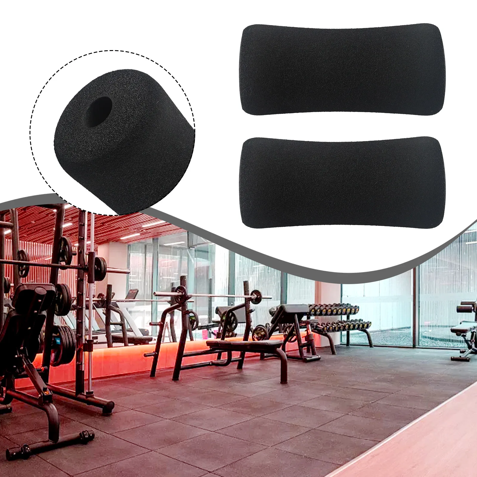Foot Foam Pads Rollers Black Replacement For Leg Extension Weight Bench 7inch Machine Tube Legs Inversion Tables Home Bench
Foot Foam Pads Rollers Black Replacement For Leg Extension Weight Bench 7inch Machine Tube Legs Inversion Tables Home Bench