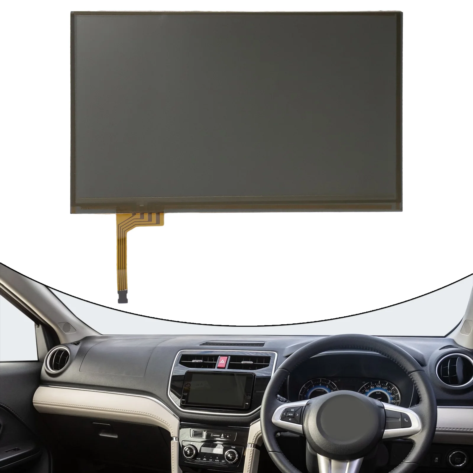 Дигитайзер 5 в 7,3 \ "аксессуары дигитайзер для Prius Гибридный седан для Toyota стекло LTA070B510F практичный полезный
Дигитайзер 5 в 7,3 \ "аксессуары дигитайзер для Prius Гибридный седан для Toyota стекло LTA070B510F практичный полезный