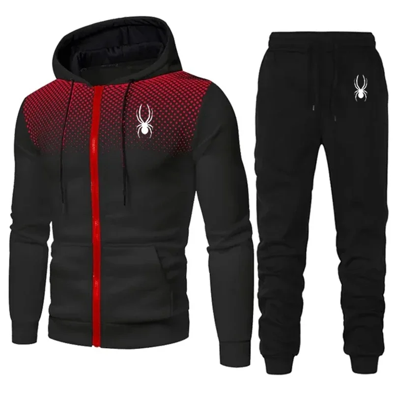 Men's Tracksuit Hoodie Zipper Hoodie + Tracksuit Pants Fashion 2 piece set Autumn Winter Men's Sports Jogging Exercise
Men's Tracksuit Hoodie Zipper Hoodie + Tracksuit Pants Fashion 2 piece set Autumn Winter Men's Sports Jogging Exercise