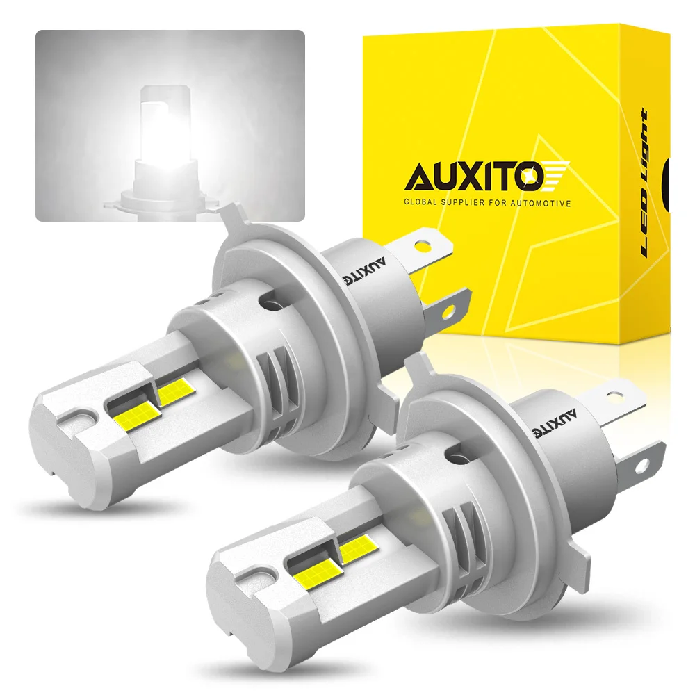 Светодиодная лампа для фар AUXITO, 2 шт., H4, дальний/ближний свет, Canbus, для Ford, Audi, Honda, BMW, Volkswagen, H4, HB2, 9003, светодиодная фара 6500K, суперъяркая
Светодиодная лампа для фар AUXITO, 2 шт., H4, дальний/ближний свет, Canbus, для Ford, Audi, Honda, BMW, Volkswagen, H4, HB2, 9003, светодиодная фара 6500K, суперъяркая