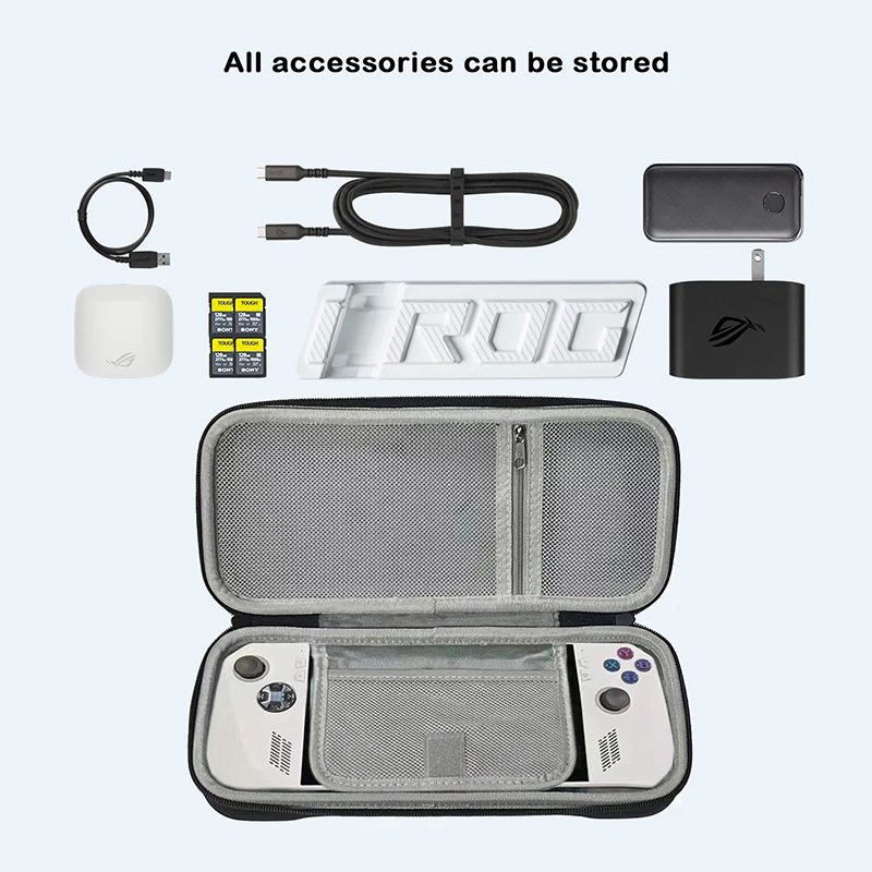 Подходит для Asus ROG Ally Handheld Bag, сумка для хранения игровой консоли Asus, сумка-клатч EVA Oxford, портативная Противоударная сумка для хранения
Подходит для Asus ROG Ally Handheld Bag, сумка для хранения игровой консоли Asus, сумка-клатч EVA Oxford, портативная Противоударная сумка для хранения