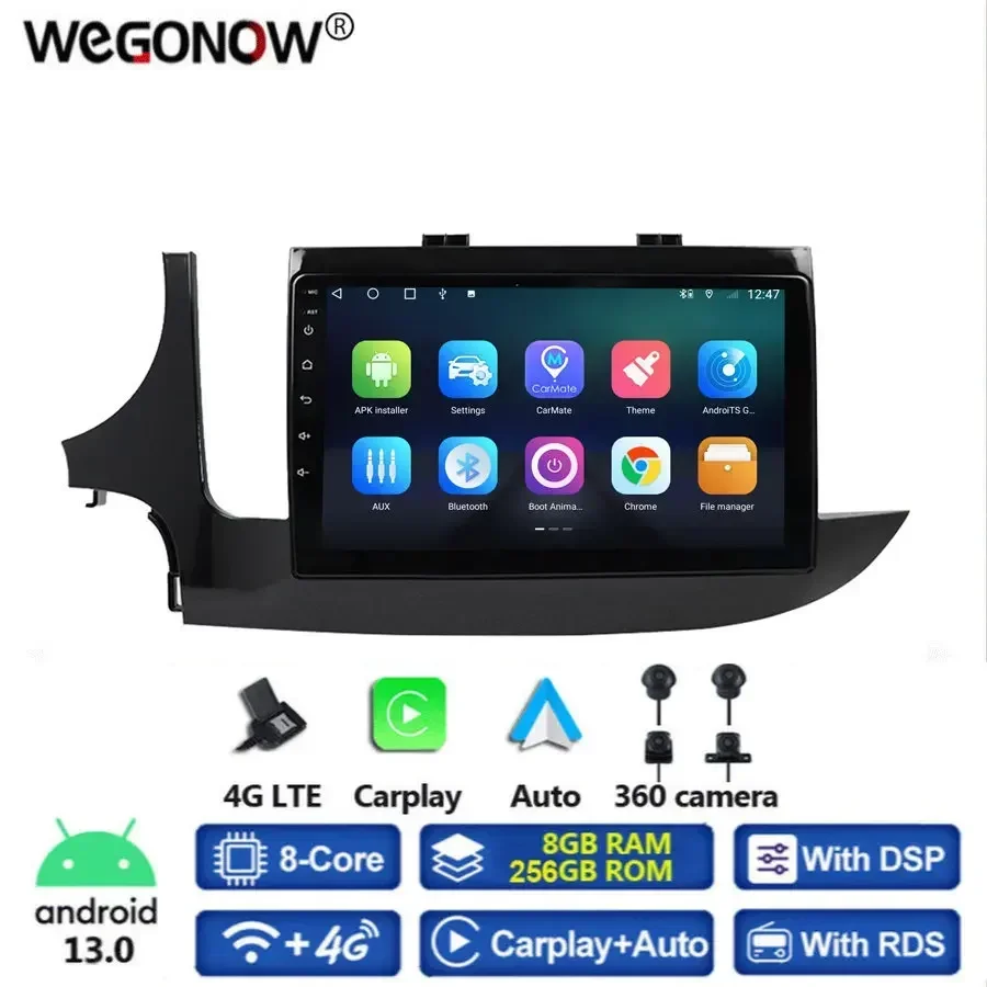 360 камера 8G + 256G Android 13,0 автомобильный DVD-плеер GPS WIFI Bluetooth RDS радио для Opel Mokka X Vauxhall Buick Encore 2016 - 2019
360 камера 8G + 256G Android 13,0 автомобильный DVD-плеер GPS WIFI Bluetooth RDS радио для Opel Mokka X Vauxhall Buick Encore 2016 - 2019