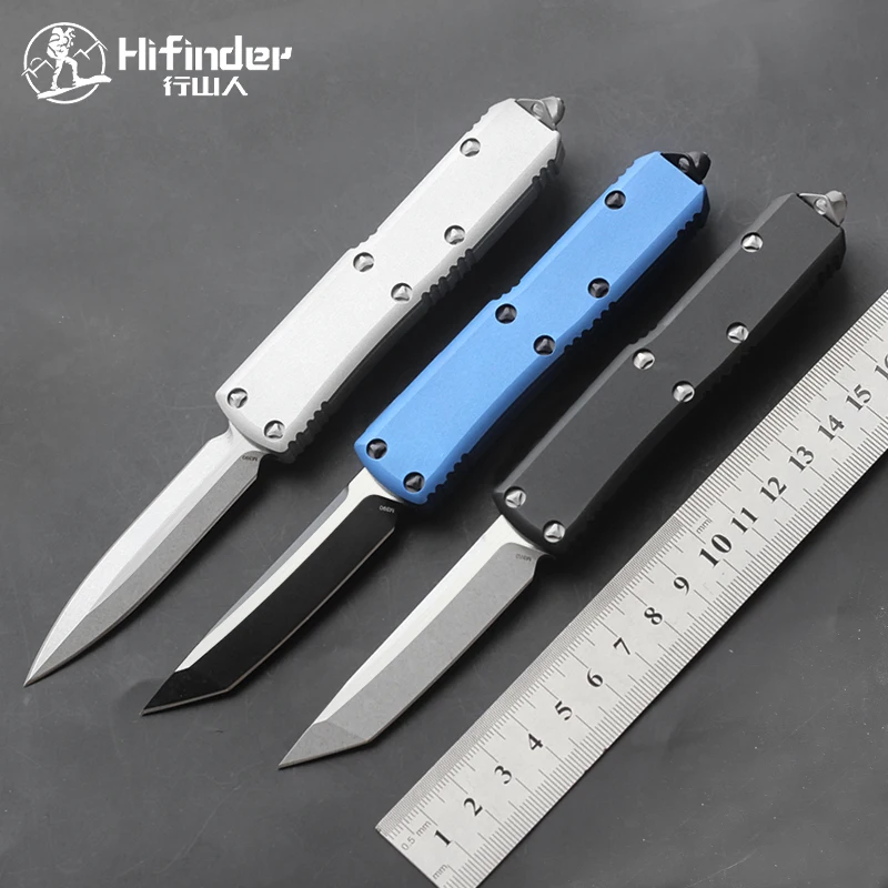 

Hifinder 85 Version D2 Blade Handle: 6061-t6 Aluminum (NC)T/E,D/e. Outdoor Camping Survival Knife EDC Tool Hunting