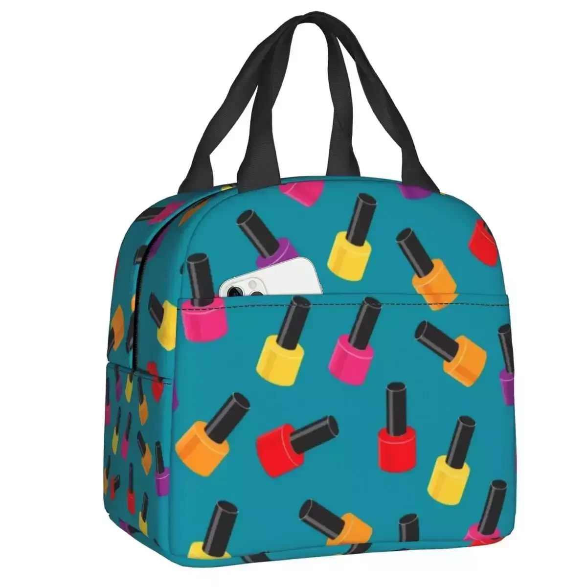 2024 New Pretty Nail Polish Bottles Lunch Box Manicurist Manicure Cooler Thermal Food Insulated Lunch Bag Kids School Children
2024 New Pretty Nail Polish Bottles Lunch Box Manicurist Manicure Cooler Thermal Food Insulated Lunch Bag Kids School Children