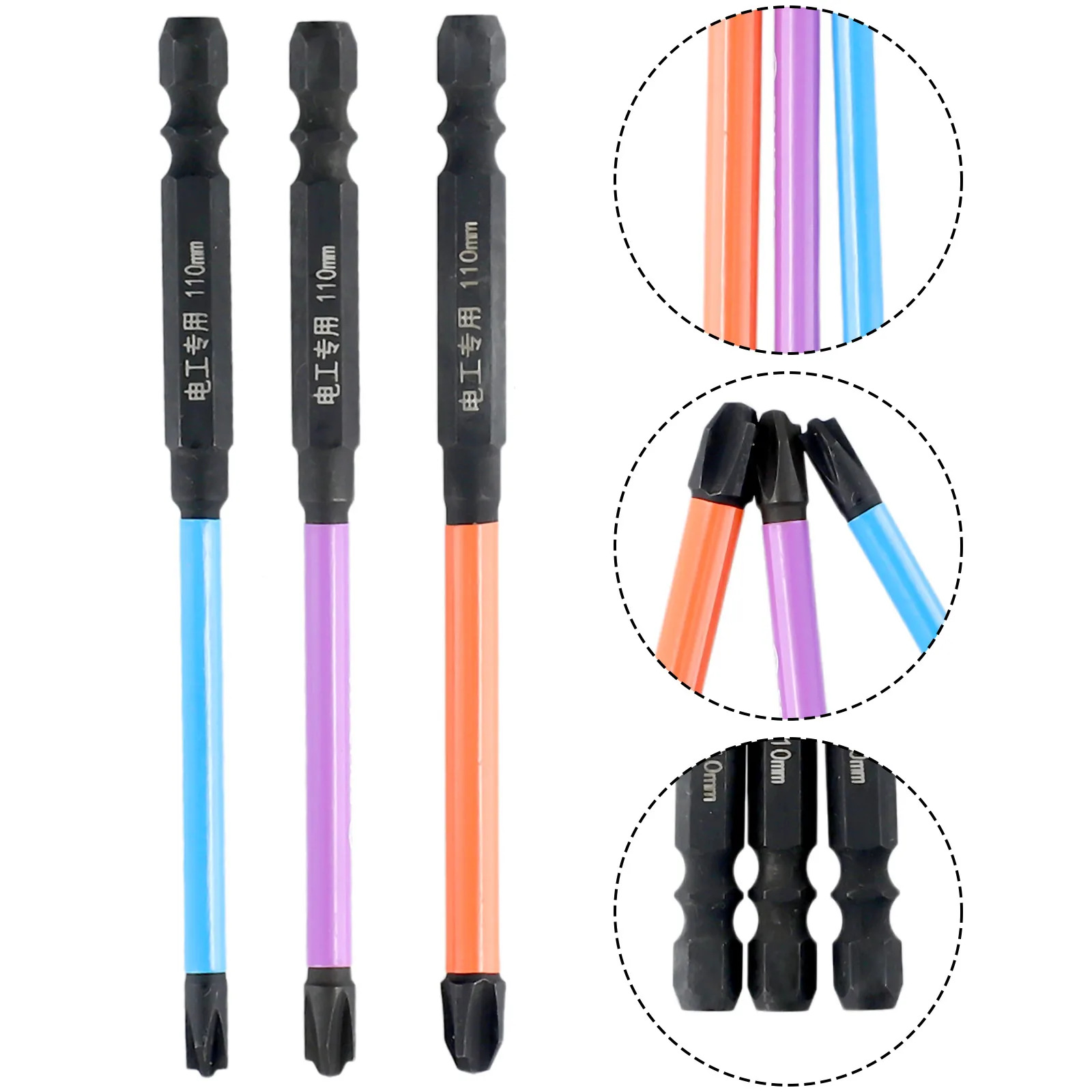 High Quality Screwdriver Bit Batch Head Cross Head Screwdriver Bit FPH1 FPH2 Slotted Cross Head For Electrician
High Quality Screwdriver Bit Batch Head Cross Head Screwdriver Bit FPH1 FPH2 Slotted Cross Head For Electrician