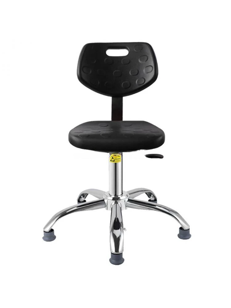 

Anti-static Backrest Chair Workshop Assembly Line Work Chair Laboratory Rotating Lifting Stool Anti-static Chair