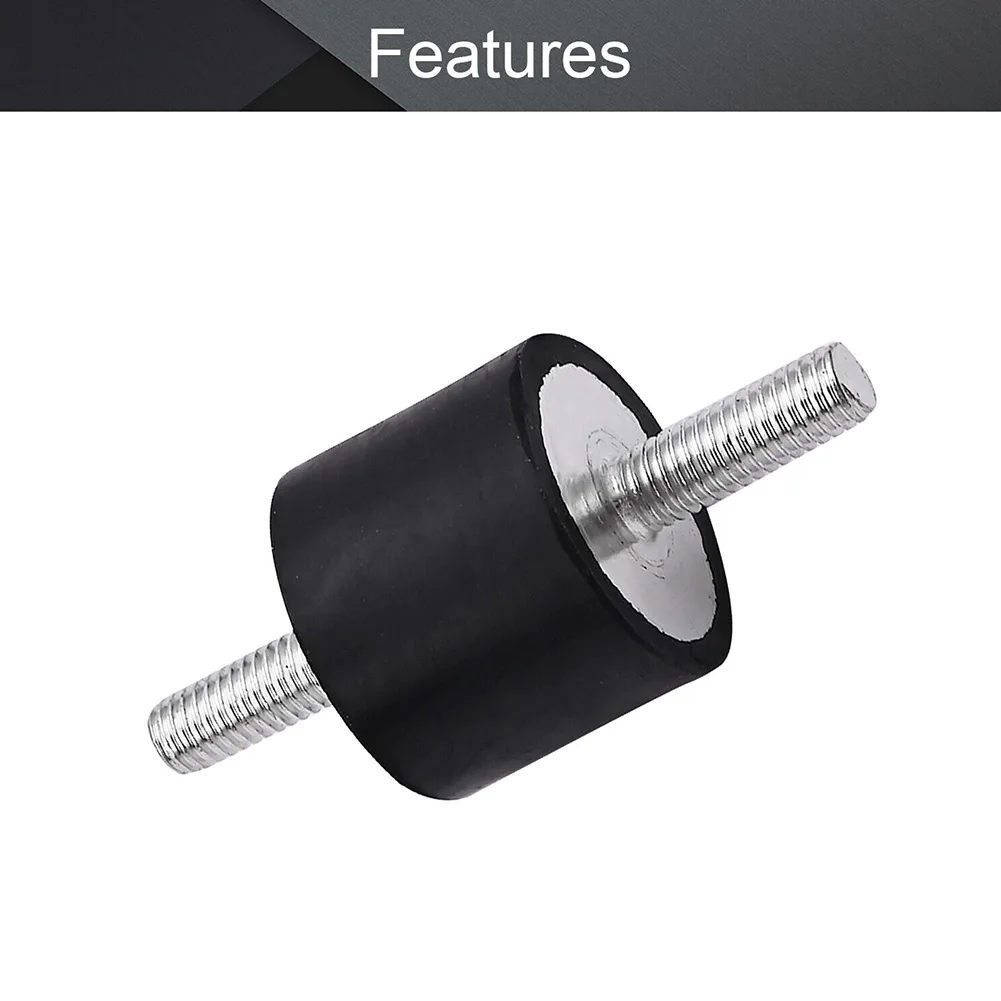 Accessories Vibration Isolator Black/Silver Tone Compact And Stable Damper Durable Hot Sale M3-M6 Metal/Rubber
Accessories Vibration Isolator Black/Silver Tone Compact And Stable Damper Durable Hot Sale M3-M6 Metal/Rubber