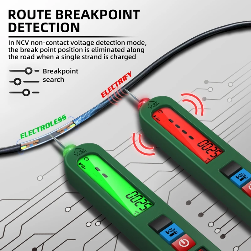 S4 S4X test pen Intelligent non-contact induction AC voltage testing induction pen Charging test pen
S4 S4X test pen Intelligent non-contact induction AC voltage testing induction pen Charging test pen