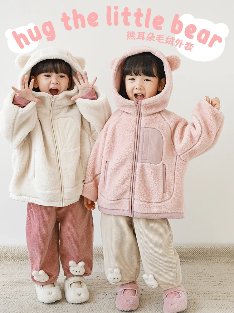 Children's Autumn Winter Warm Plush Hooded Jacket Contrast Color Stitching Baby 2022 New All-Match Loose Coat
Children's Autumn Winter Warm Plush Hooded Jacket Contrast Color Stitching Baby 2022 New All-Match Loose Coat