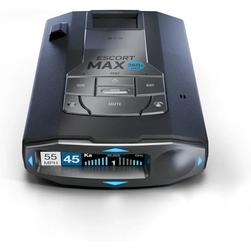 

Escort Max 360c MkII laser radar detector-dual-band Wi-Fi and Bluetooth enabled, 360 ° directional arrows, except range, S