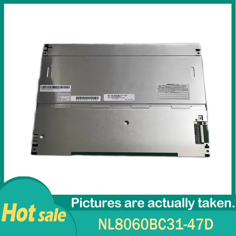 

100% Original NL8060BC31-47D 12.1" 800*600 TFT-LCD Screen Panel
