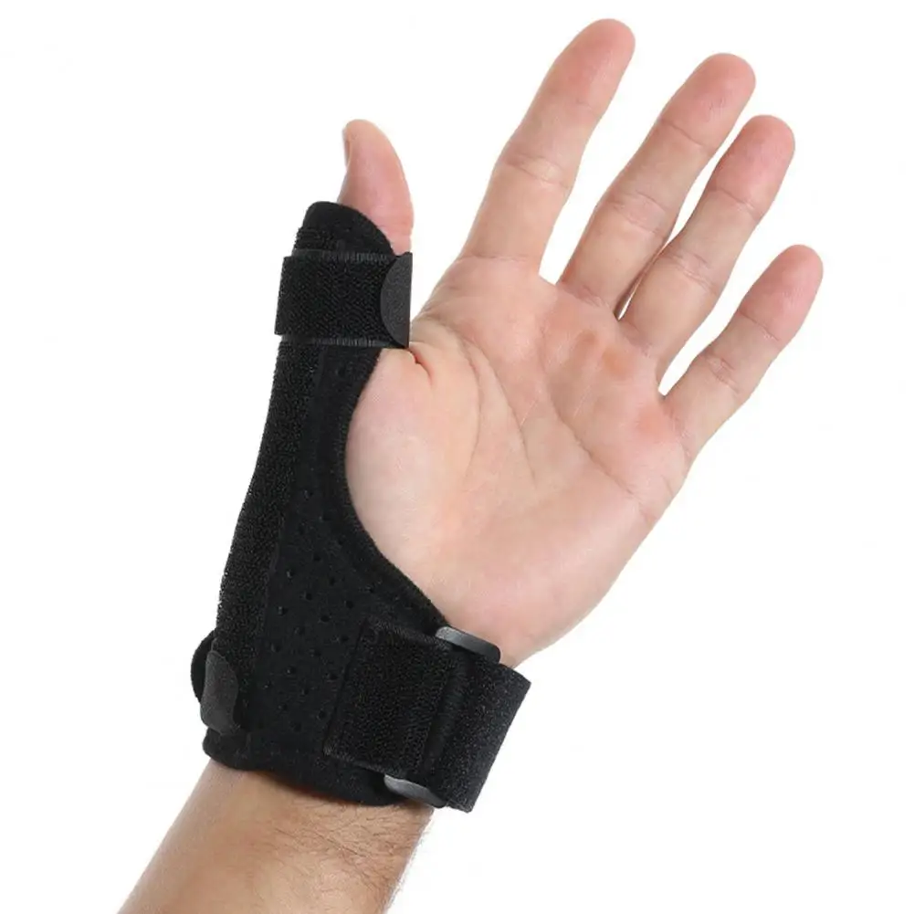 

Breathable Wrist Guards Adjustable Thumb Wrist Brace with Fastener Tape Support Breathable Perforated Technology for Comfortable