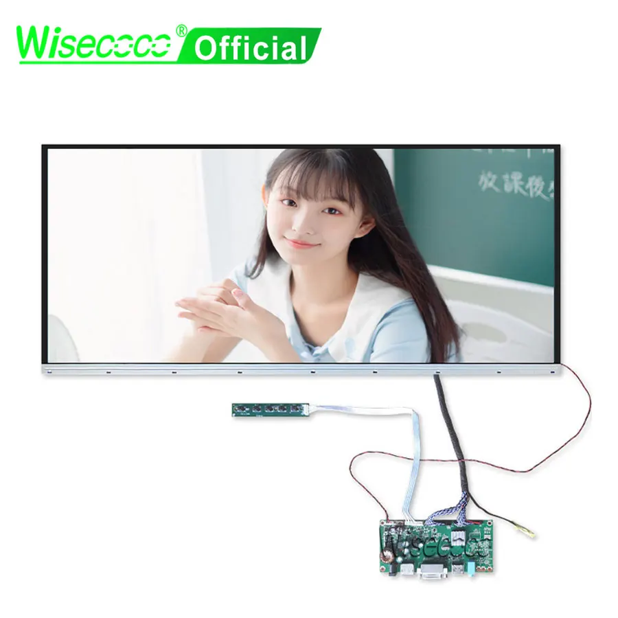 29 дюймовый настольный игровой монитор Wisecoco 21:9 2560x108 0 IPS рекламный TFT ЖК-экран дисплей DP контроллер драйвер плата комплект 
29 дюймовый настольный игровой монитор Wisecoco 21:9 2560x108 0 IPS рекламный TFT ЖК-экран дисплей DP контроллер драйвер плата комплект