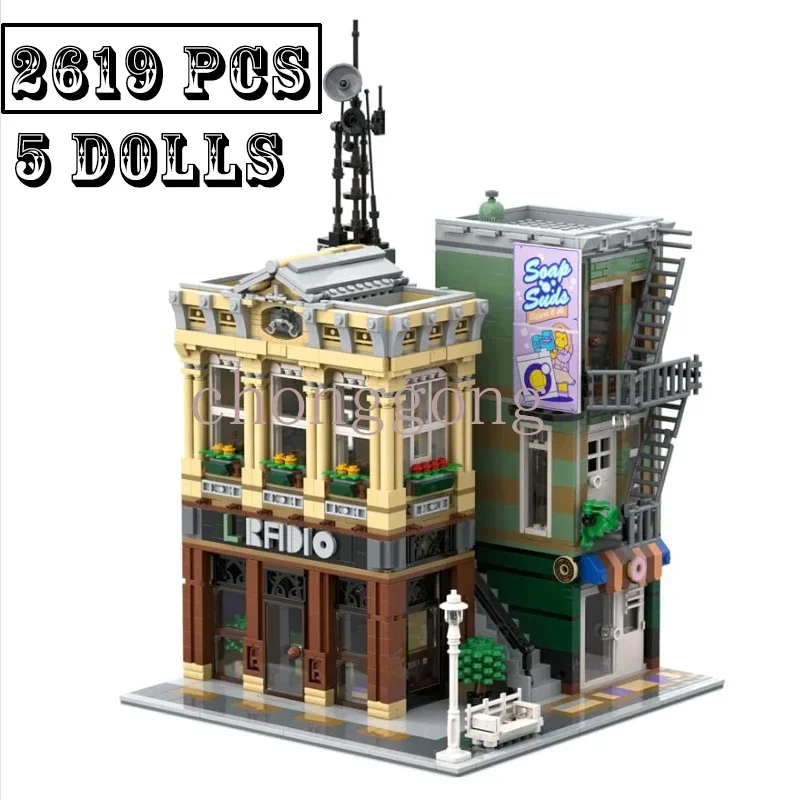 MOC-108370 New Radio City Street View Modular Building Blocks Friends Building Blocks DIY Toys Birthday Gifts Christmas Gifts
MOC-108370 New Radio City Street View Modular Building Blocks Friends Building Blocks DIY Toys Birthday Gifts Christmas Gifts