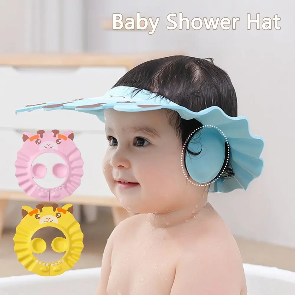 New Shampoo Protection Toddlers For Kid Children Baby Shower Hat Head Cover Shower Cap Shampoo Eye Shield
New Shampoo Protection Toddlers For Kid Children Baby Shower Hat Head Cover Shower Cap Shampoo Eye Shield