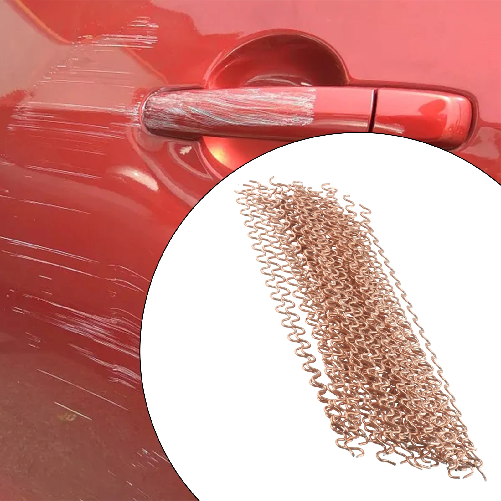 50PCS Dent Pulling Wavy Wires Spot Weld Repair Welding Pulling Stud Welder For Spot Welder Panel Pulling Wiggle Wires
50PCS Dent Pulling Wavy Wires Spot Weld Repair Welding Pulling Stud Welder For Spot Welder Panel Pulling Wiggle Wires