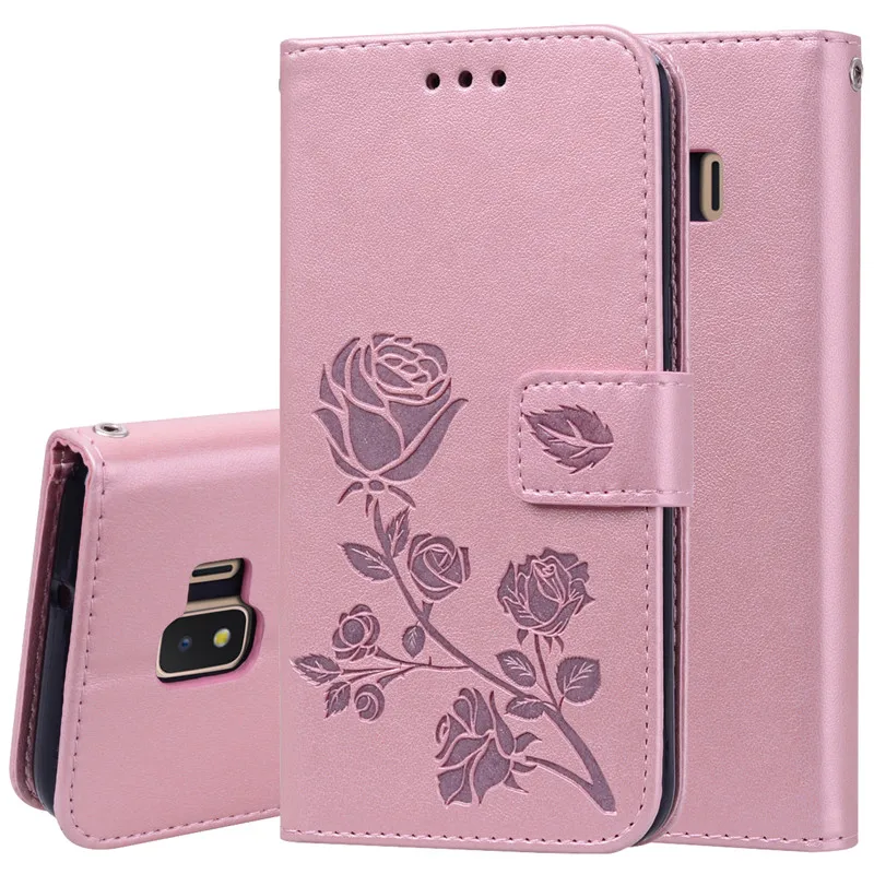 

Чехол-книжка с бумажником для Samsung Galaxy J2 Core, кожаный чехол для телефона Samsung J2 Core J260F J260 J 2 SM-J260F J2 Core, чехол