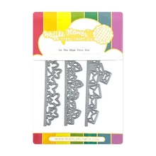 Newest on the Edge Trio Dies Metal Cutting Dies Diy Gift Card Handmade Decorate Embossing Template Craft Knife Blade Punch Molds
Newest on the Edge Trio Dies Metal Cutting Dies Diy Gift Card Handmade Decorate Embossing Template Craft Knife Blade Punch Molds