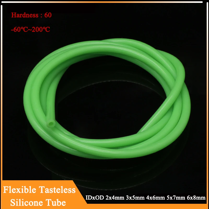 1/2/3/5/10M Food Grade Silicone Rubber Hose IDxOD 2x4mm 3x5mm 4x6mm 5x7mm 6x8mm Flexible Nontoxic Tasteless Silicone Tube
1/2/3/5/10M Food Grade Silicone Rubber Hose IDxOD 2x4mm 3x5mm 4x6mm 5x7mm 6x8mm Flexible Nontoxic Tasteless Silicone Tube