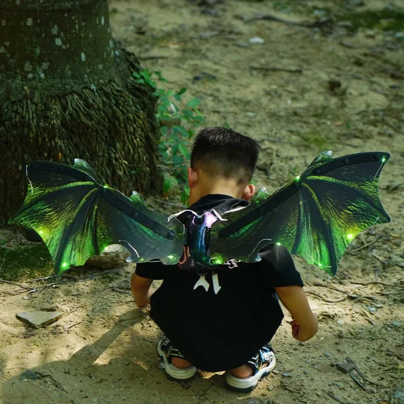 Dinosaur Wings Electric Butterfly feathered wings Children Glowing Flower Fairy Back Decoration TikTok Trending Commodity
Dinosaur Wings Electric Butterfly feathered wings Children Glowing Flower Fairy Back Decoration TikTok Trending Commodity