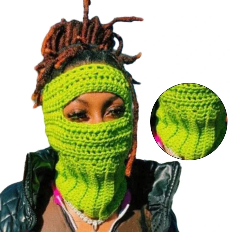 Handmade Balaclava Neck Protect Hat with Eyes Exposed Winter Knit Hat Winter Presents for Students Teens Cycling Skiing
Handmade Balaclava Neck Protect Hat with Eyes Exposed Winter Knit Hat Winter Presents for Students Teens Cycling Skiing
