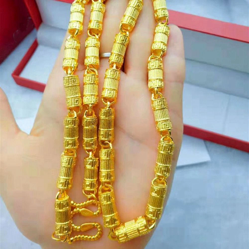 Hip Hop Men Necklace Chain Heavy Clavicle Choker Yellow Gold Color Fashion Jewelry Gift 24inches
Hip Hop Men Necklace Chain Heavy Clavicle Choker Yellow Gold Color Fashion Jewelry Gift 24inches