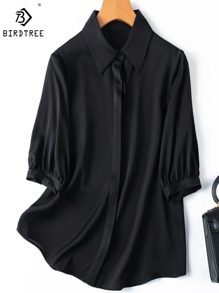 Birdtree 19 мм 93% шелк тутового шелкопряда стрейч двойной Джо сатин рубашка с квадратным воротником воздушный шар рукава простой сплошной цвет Блузка T39351QD
Birdtree 19 мм 93% шелк тутового шелкопряда стрейч двойной Джо сатин рубашка с квадратным воротником воздушный шар рукава простой сплошной цвет Блузка T39351QD