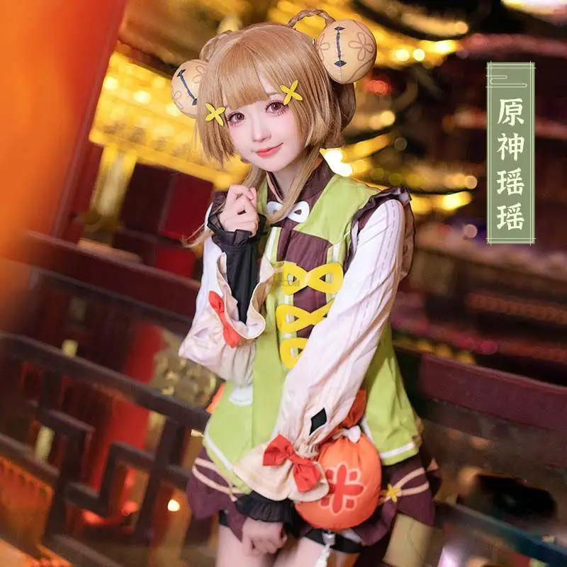 Yaoyao Cosplay Genshin Impact Cosplay Costume for Women Kids Lolita Dress Lovely Uniform Halloween Party Cosplay Yaoyao Outfit
Yaoyao Cosplay Genshin Impact Cosplay Costume for Women Kids Lolita Dress Lovely Uniform Halloween Party Cosplay Yaoyao Outfit
