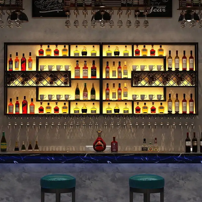 Display Commercial Bar Cabinet Modern Inverted Cocktail Bottle Wine Cabinets Storage Whisky Cremalheira De Vinho Bar Furniture
Display Commercial Bar Cabinet Modern Inverted Cocktail Bottle Wine Cabinets Storage Whisky Cremalheira De Vinho Bar Furniture