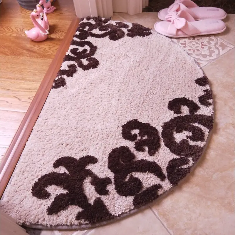 European Tufted Bathroom Absorbent Mat Plush Rug Non-slip Floor Soft Mat Bedroom Living Room Entrance Hall Floor Mat
European Tufted Bathroom Absorbent Mat Plush Rug Non-slip Floor Soft Mat Bedroom Living Room Entrance Hall Floor Mat