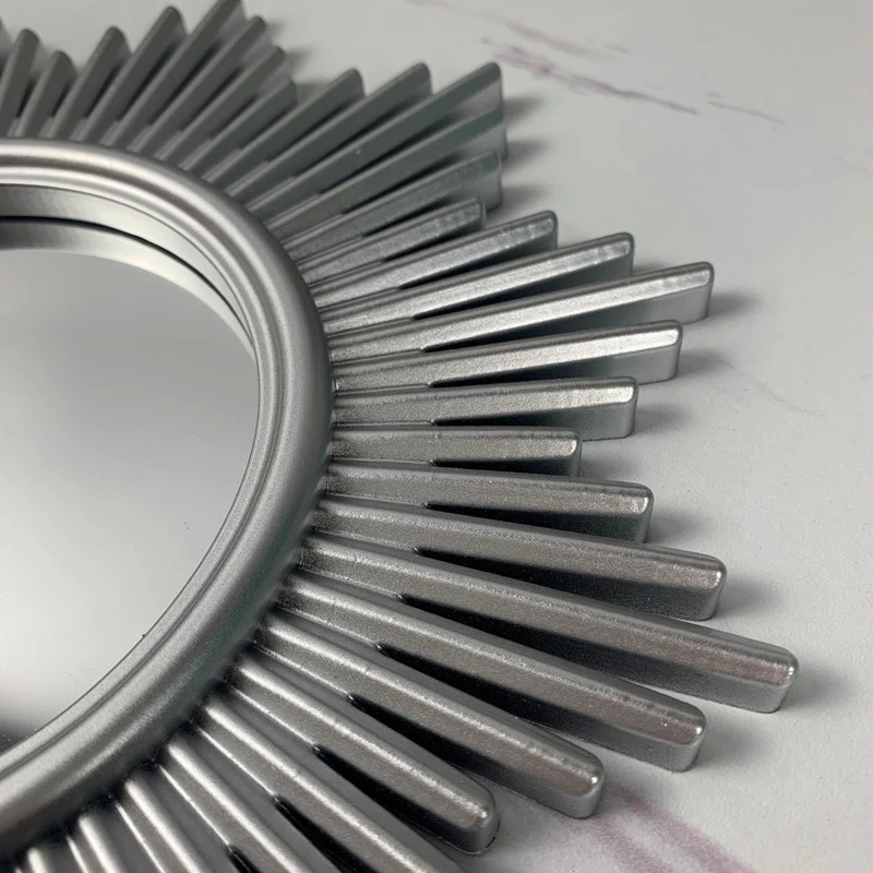 Shop Generic F Nordic Gold Hanging Mirror Silver Round Wall Mirror