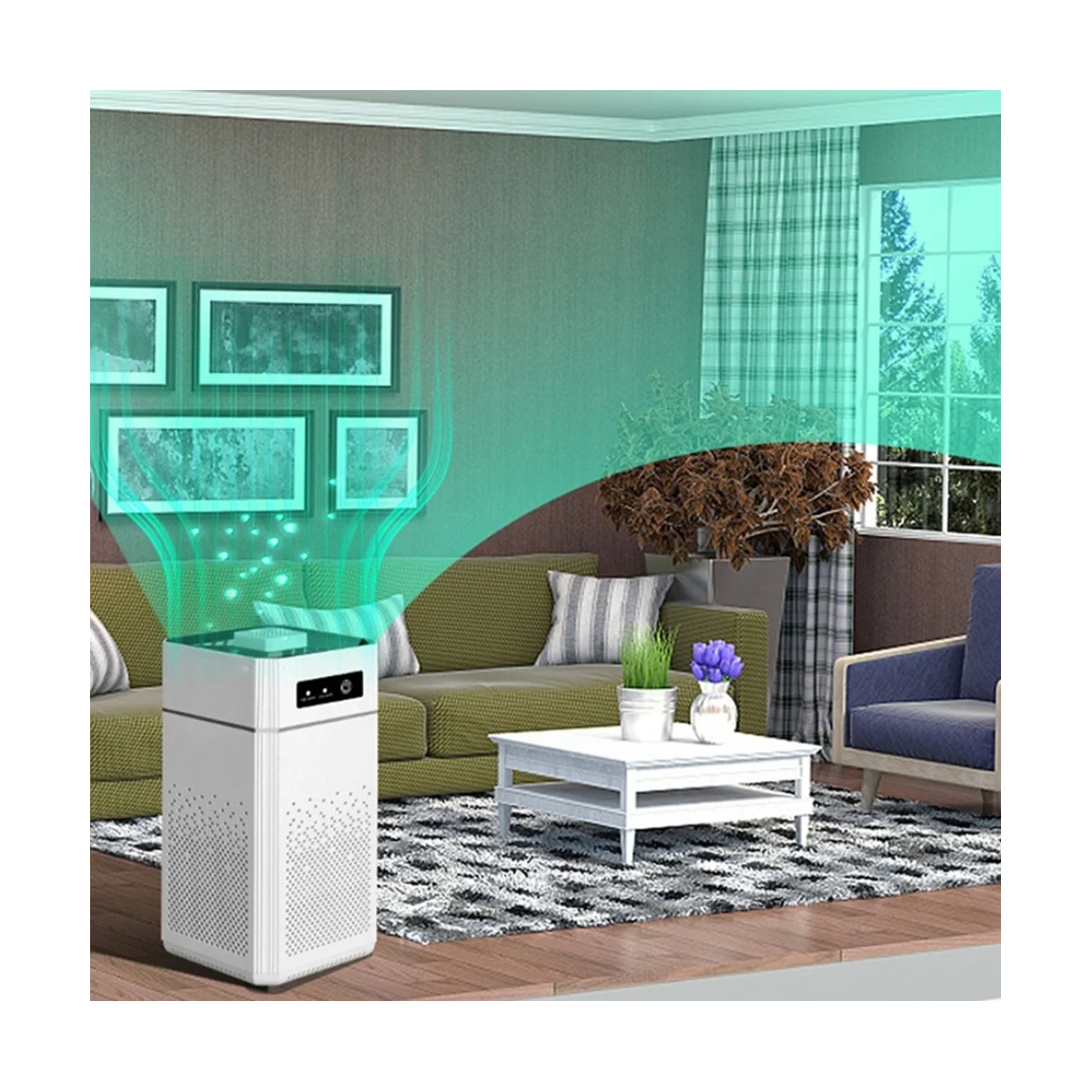 Portable Air Purifier Ionizer Negative Smoke Odor Removal Hepa Filter Car Air Freshener for Household Bedroom
Portable Air Purifier Ionizer Negative Smoke Odor Removal Hepa Filter Car Air Freshener for Household Bedroom