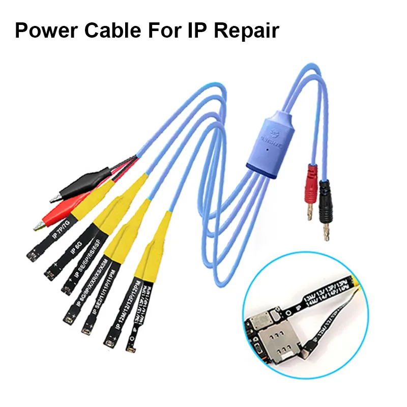 

SUNSHINE SS-908B IP Repair Power Boot Line for IP 6G/X/XS/XS Max/XR/11/12/13/14/14 Plus/14 Pro/14 Pro Repair Switch Power Cable