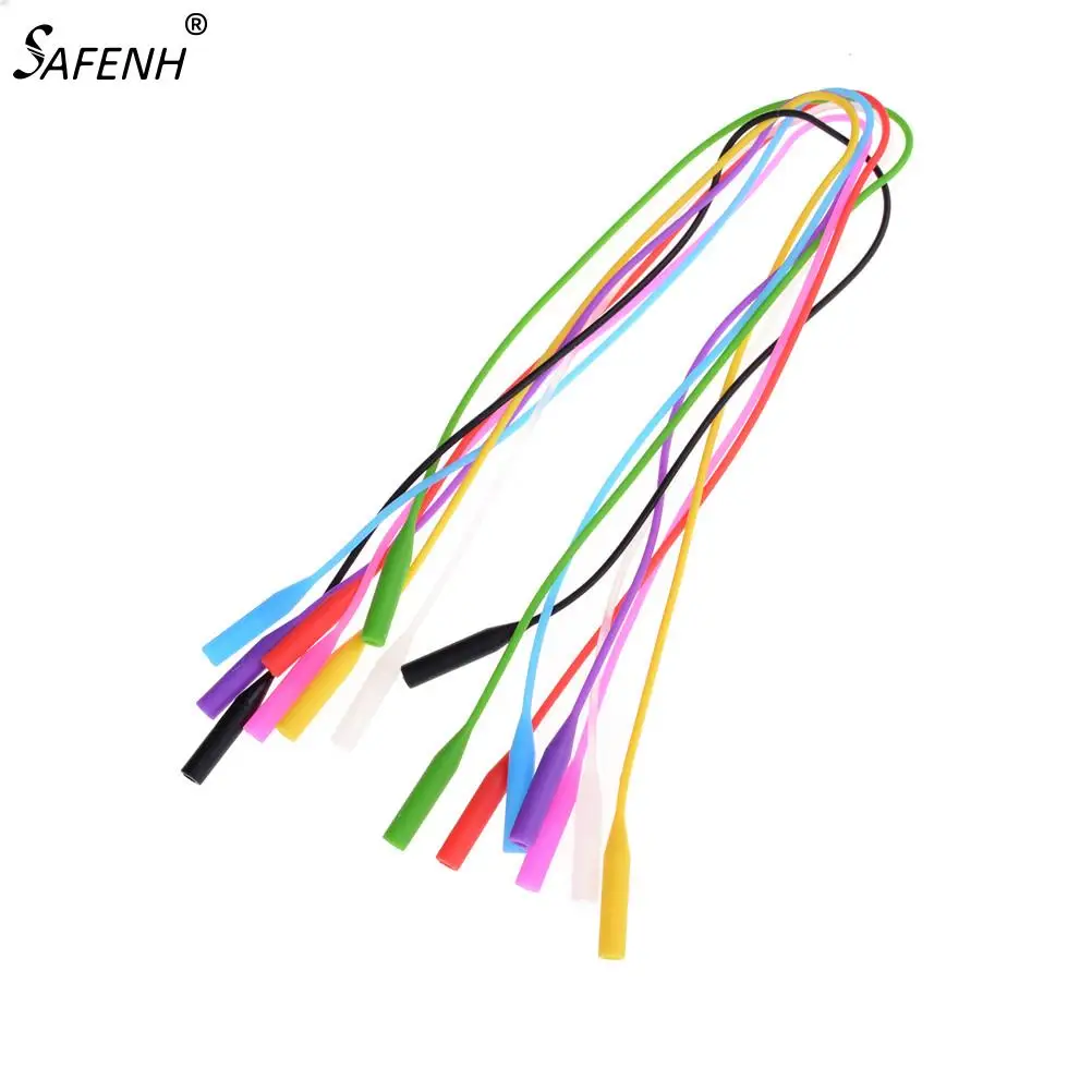 new High Elastic Anti Slip Silicone Sunglasses Glasses cords Eyeglasses chain cord holder String Rope 9 colours
new High Elastic Anti Slip Silicone Sunglasses Glasses cords Eyeglasses chain cord holder String Rope 9 colours