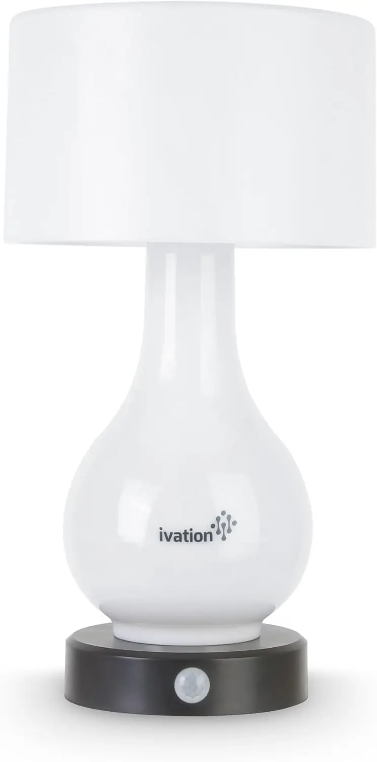 Battery Operated Motion Sensing - Multi Zone Light Body Only, Shade Only, or Both Body & Shade - can Also Light Continuous Tui
Battery Operated Motion Sensing - Multi Zone Light Body Only, Shade Only, or Both Body & Shade - can Also Light Continuous Tui